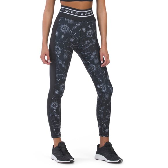 JOHNNY WAS Multi Bee Active Leggings With Pockets